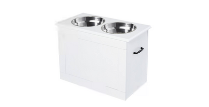 PawHut Pet Feeder D08-021WT 410 x 600 x 300 mm White
