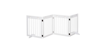PawHut Pet Gate D06-084 610 x 2040 x 300 mm White