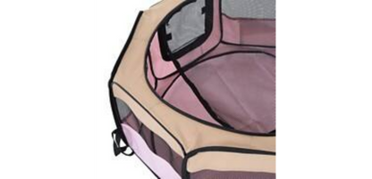 PawHut Pet Playpen 5663-1262 410 x 900 x 900 mm Pink