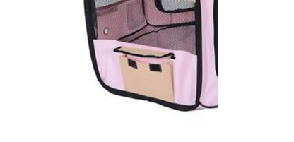 PawHut Pet Playpen 5663-1262 410 x 900 x 900 mm Pink