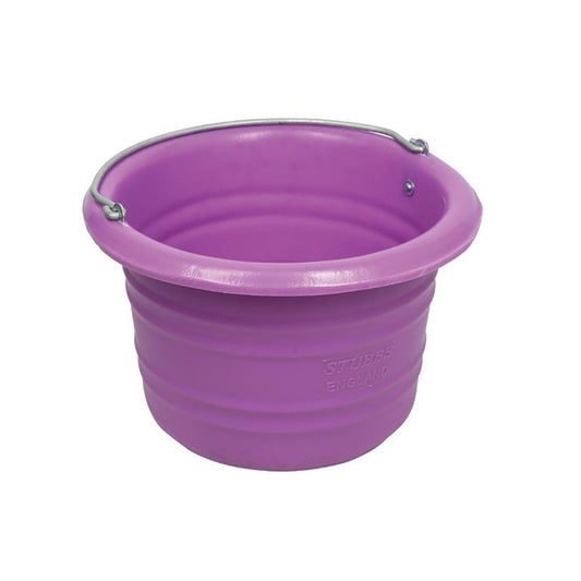 Stubbs Water/Feed Bucket Jumbo c/w Handle Lilac S43 - 25 Lt