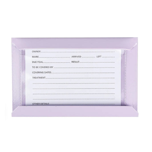 Stubbs Stud Card Holder Large Lilac S26