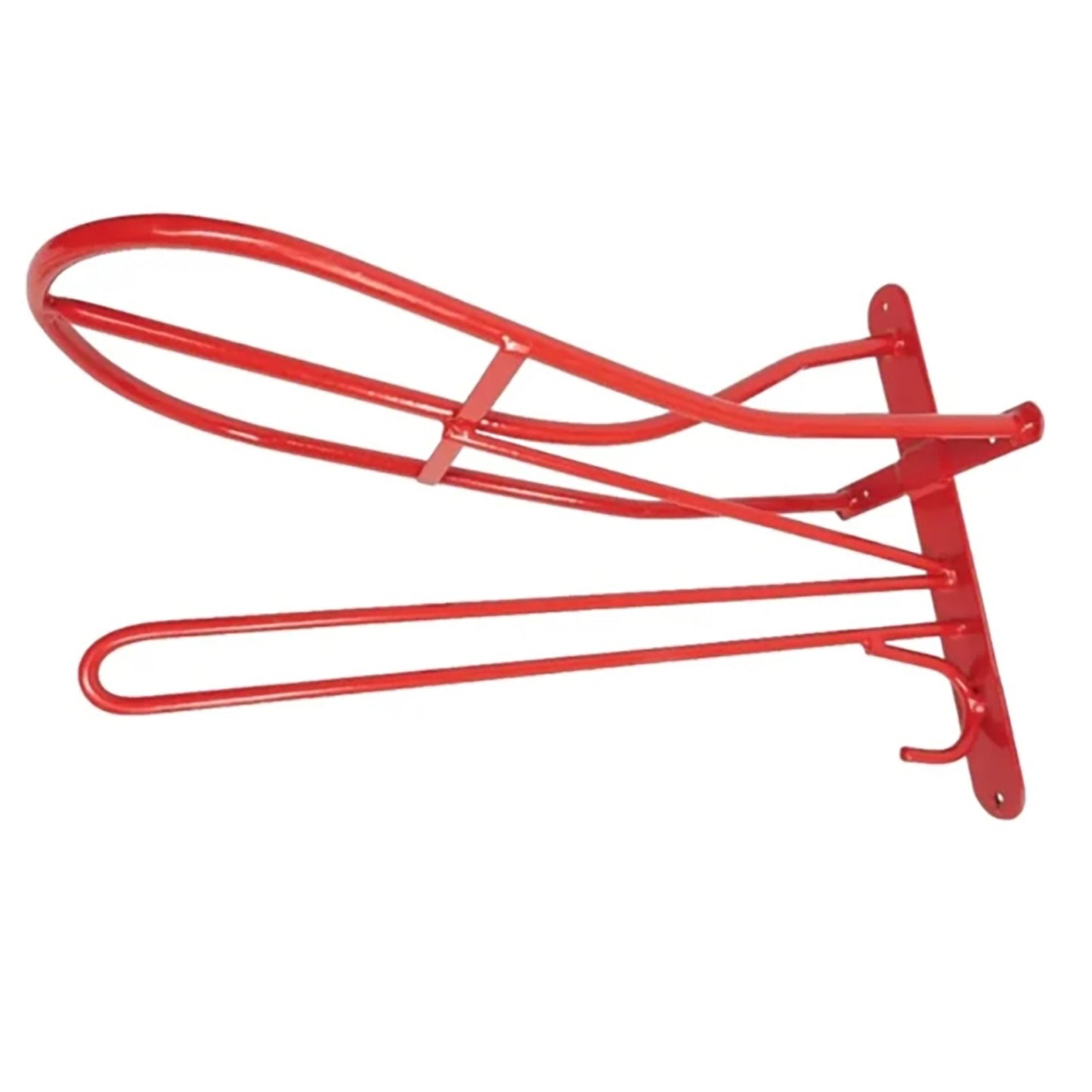 Stubbs Numnah Saddle Rack Red S1793