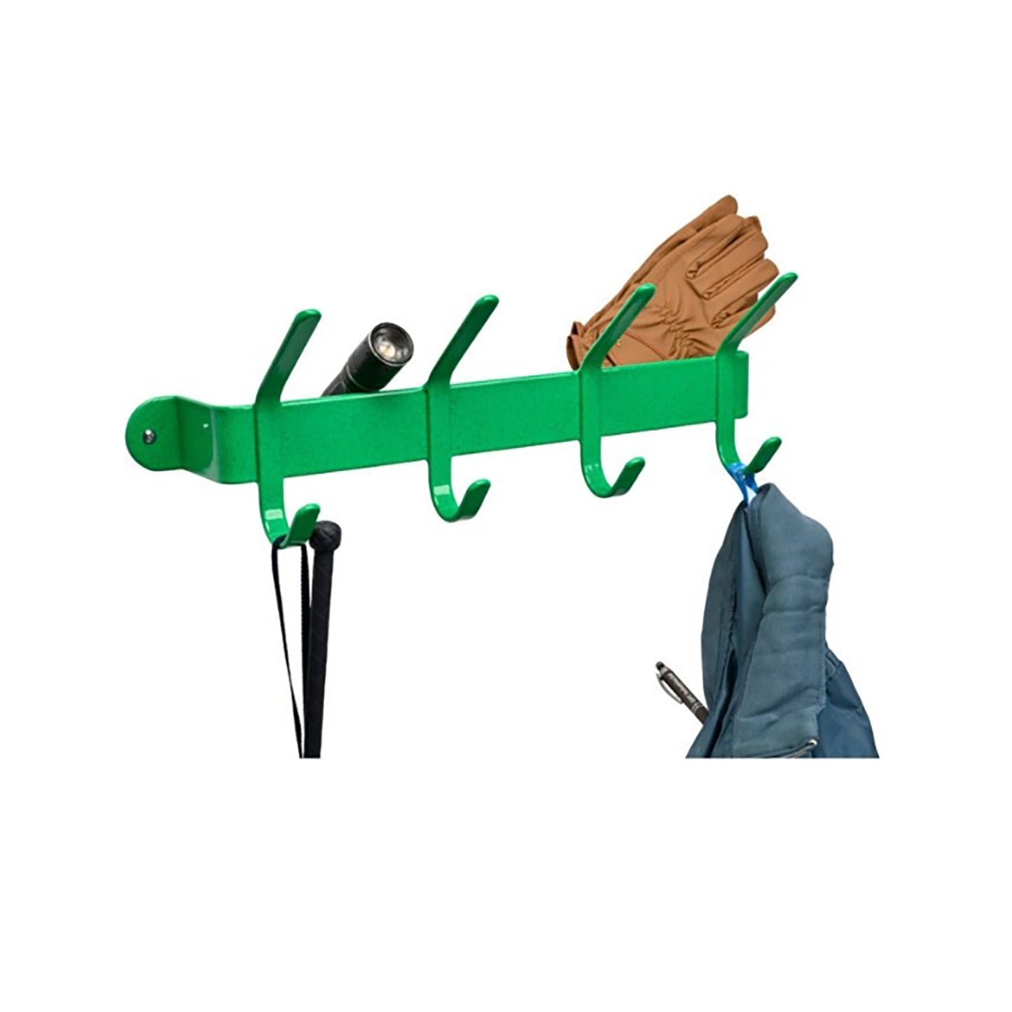 Stubbs Coat Hook Shelfie Green S5595