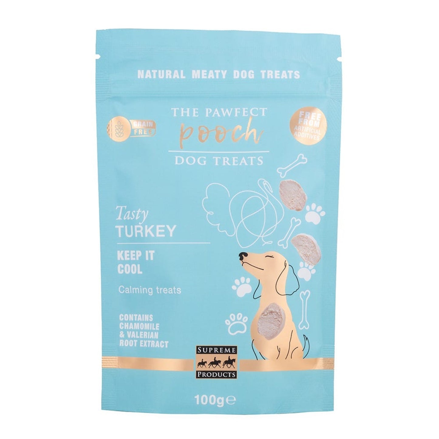 Supreme Products Pawfect Pooch Keep It Cool Calming Treats - 100 Gm