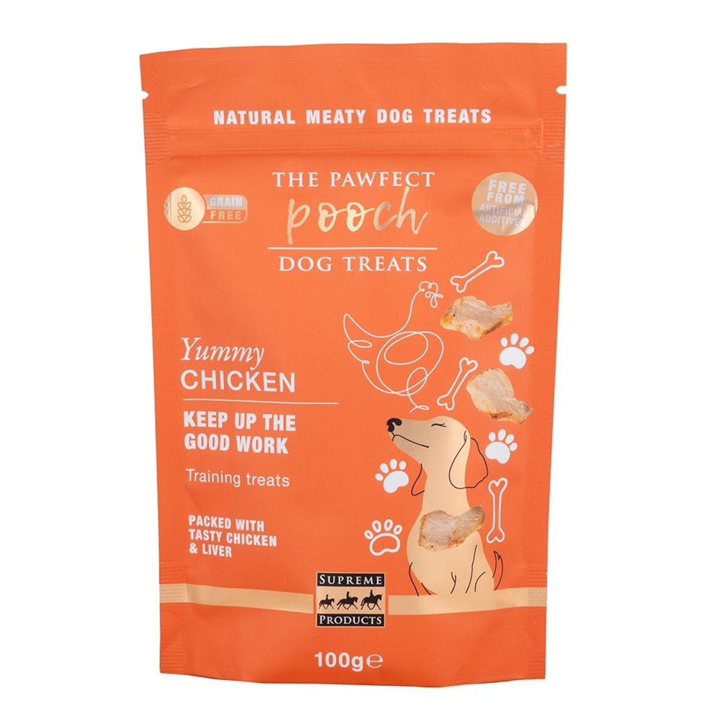 Supreme Products Pawfect Pooch Keep Up The Good Work Training Treats - 100