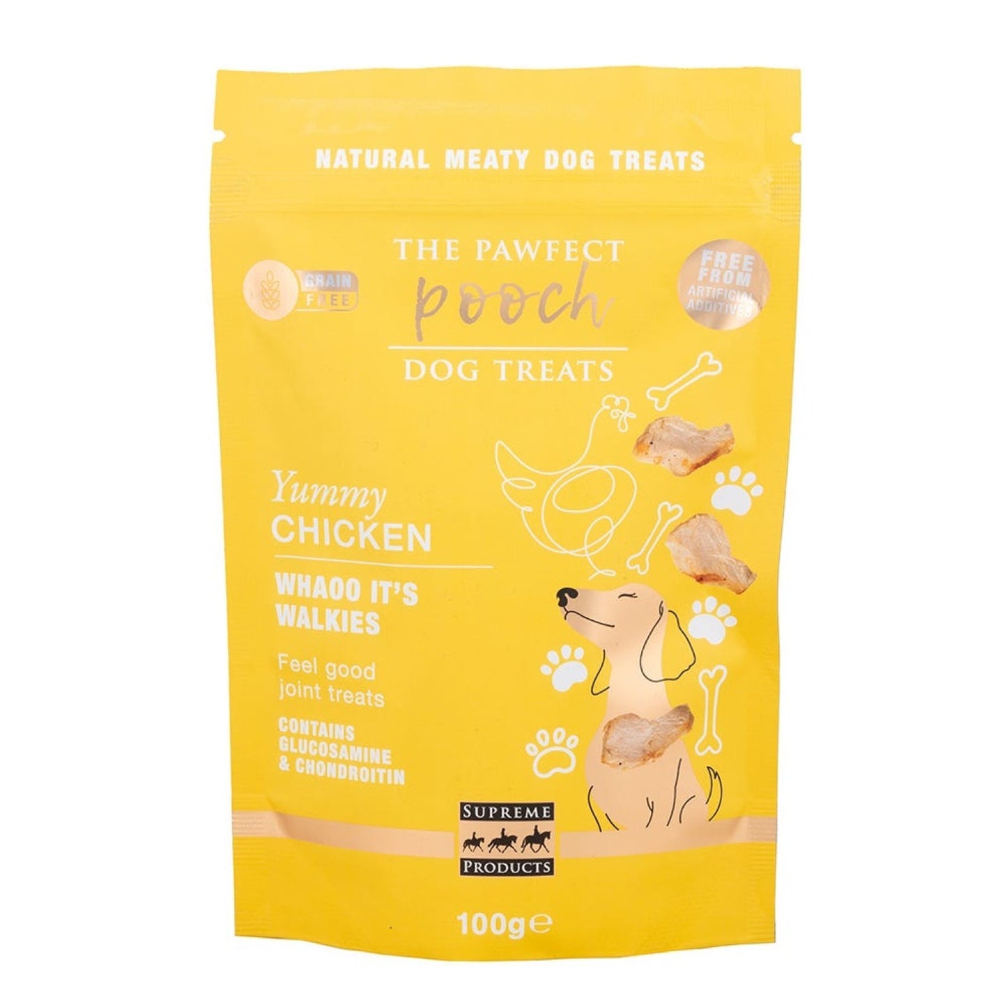 Supreme Products Pawfect Pooch Wahoo Its Walkies Joint Treats - 100 Pack