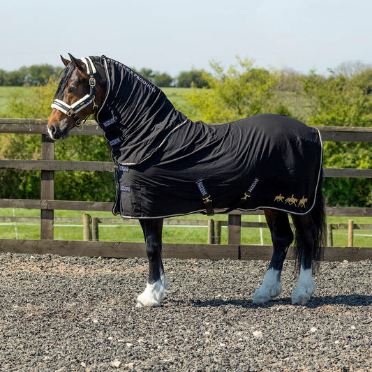 Supreme Products Show Sheet with Detachable Neck Black/Gold - 4' 3"