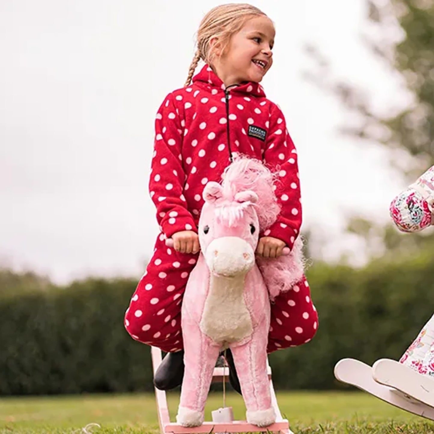 Supreme Products Dotty Fleece Onesie - Child