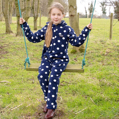 Supreme Products Dotty Fleece Onesie - Child