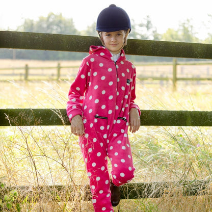 Supreme Products Dotty Fleece Onesie - Child
