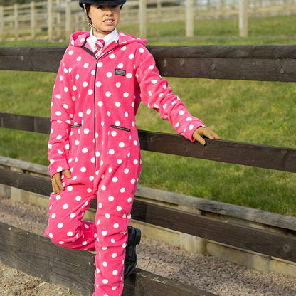 Supreme Products Dotty Fleece Onesie - Adult