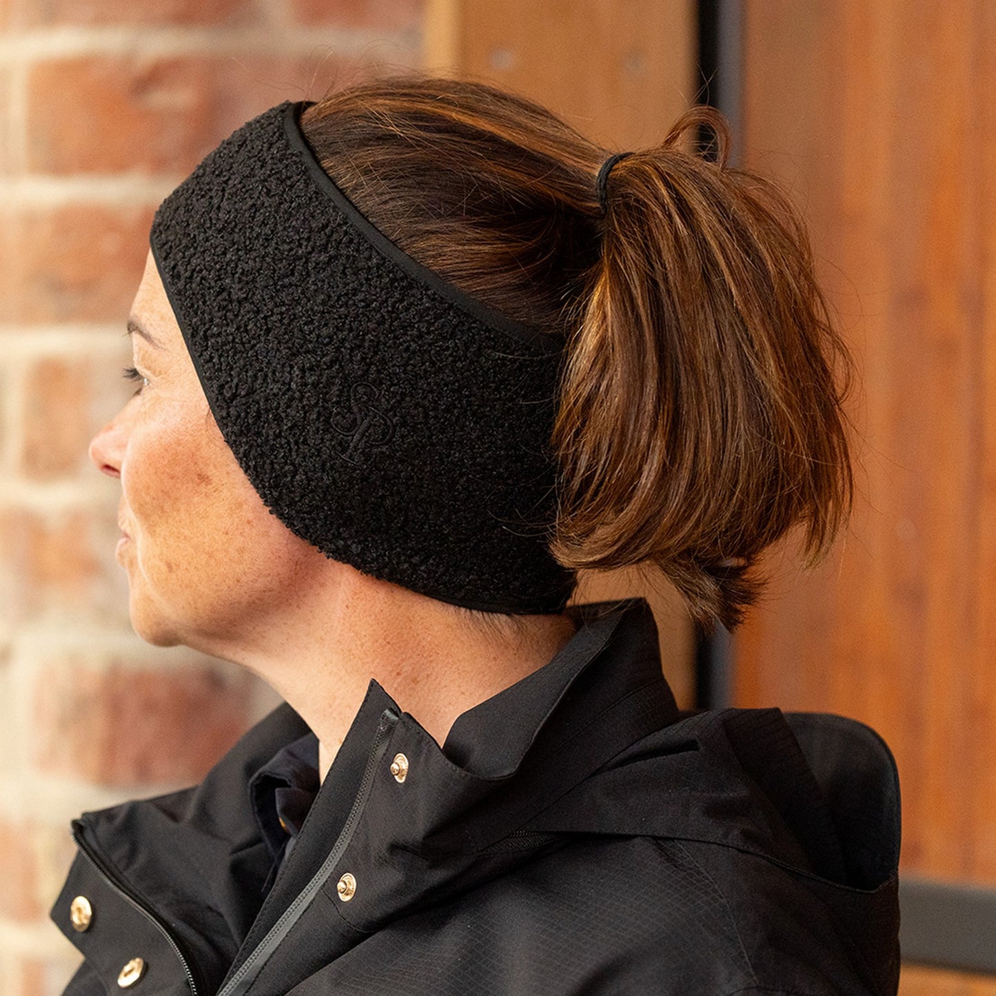 Supreme Products Teddy Fleece Headband Black