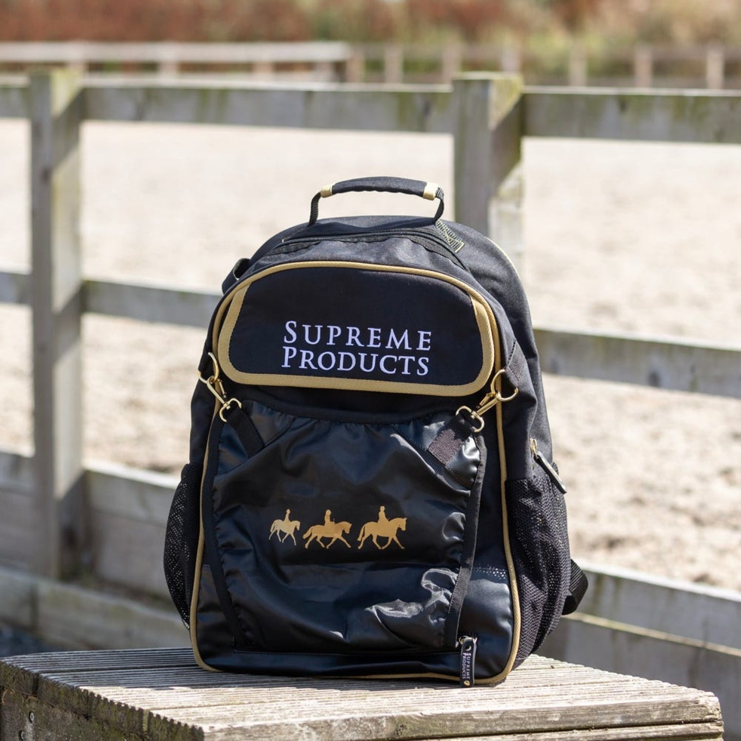 Supreme Products Pro Groom Rucksack Black/Gold
