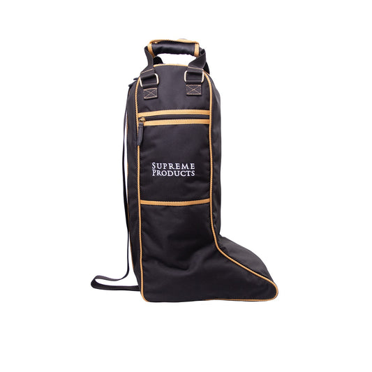 Supreme Products Pro Groom Riding Boot Bag Black/Gold