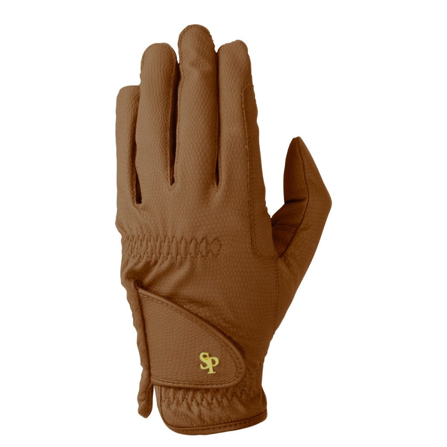 Supreme Products Pro Performance Show Ring Gloves Tan - Size 7.5
