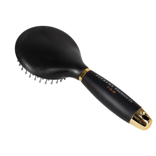 Supreme Products Comfort Groom Mane & Tail Brush Black/Gold