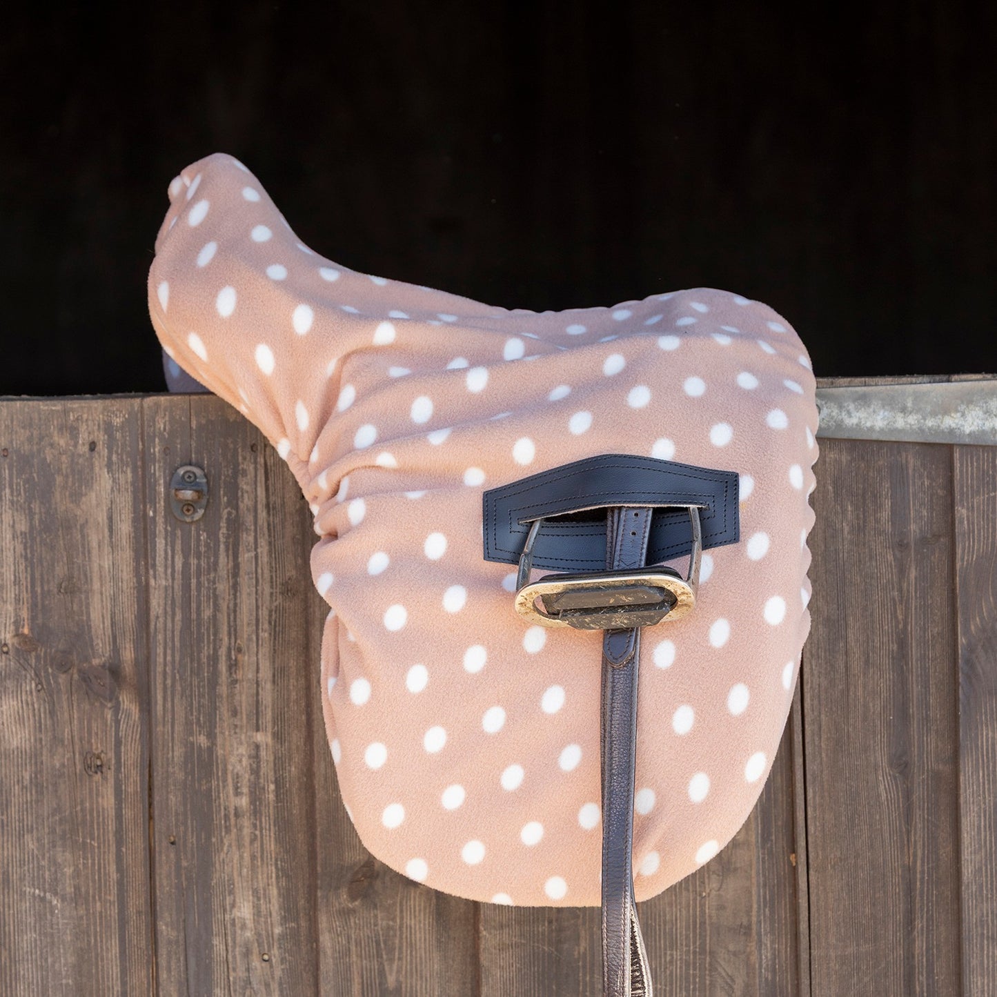 Supreme Products Dotty Fleece Ride On Saddle Cover