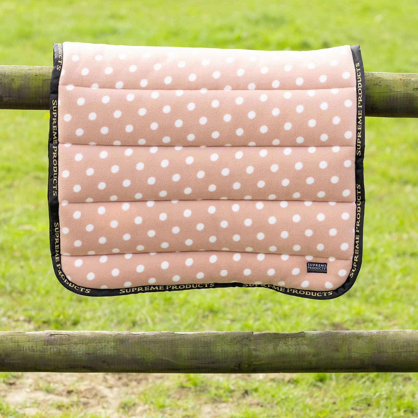 Supreme Products Dotty Fleece Saddle Pad