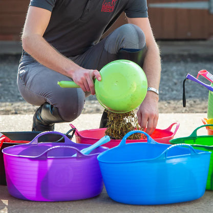 Red Gorilla Tubtrugs Flexible Buckets Small Shallow 15L