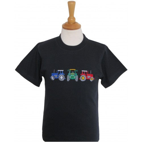 BCC Three Tractors Childrens T-Shirt