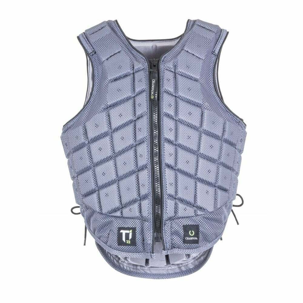 Champion Titanium Ti22 Body Protector Child – Gunmetal Grey