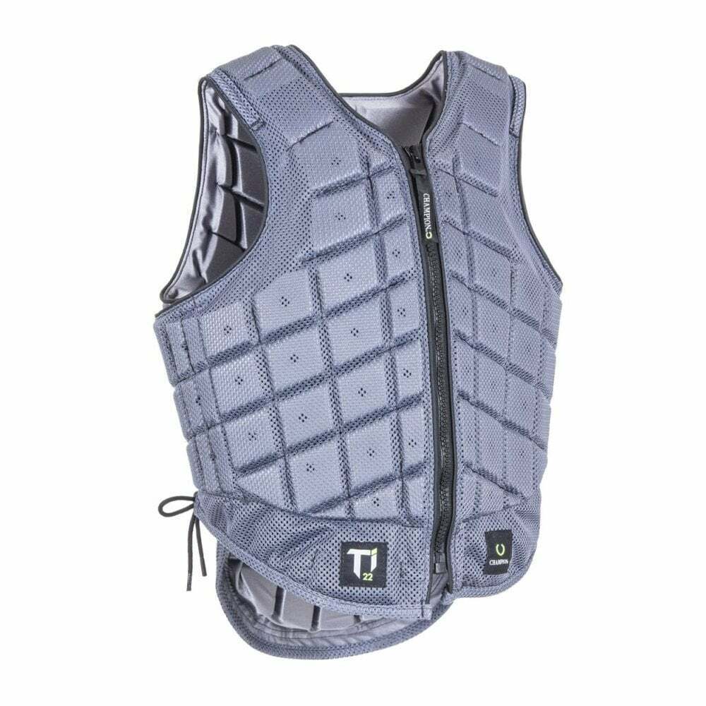 Champion Titanium Ti22 Body Protector Child – Gunmetal Grey