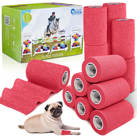 Equimed 10cm Vetwrap - 12 Wraps - OFFER
