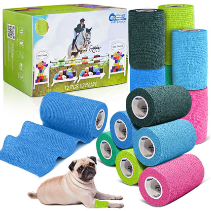 Equimed 10cm Vetwrap - 12 Wraps - OFFER