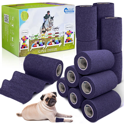 Equimed 10cm Vetwrap - 12 Wraps - OFFER