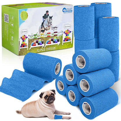Equimed 10cm Vetwrap - 12 Wraps - OFFER