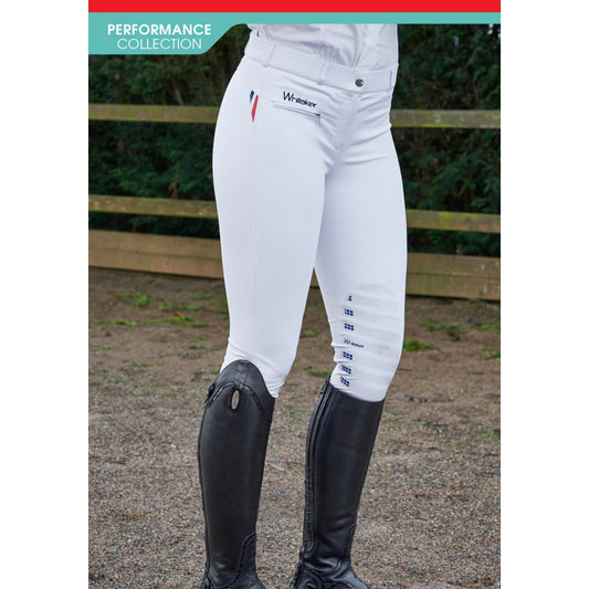 Whitaker B123 Dortmund Ladies Performance Breeches White