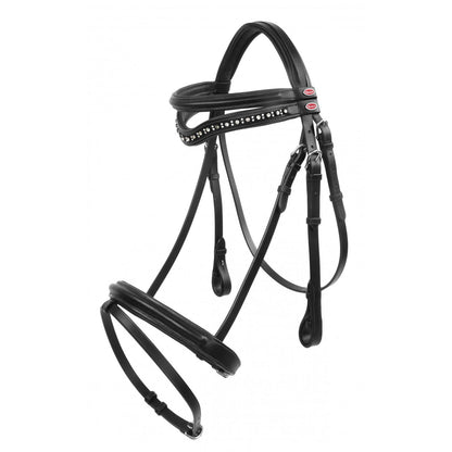 Whitaker BR073 Lynton Flash Bridle with 2 Browbands