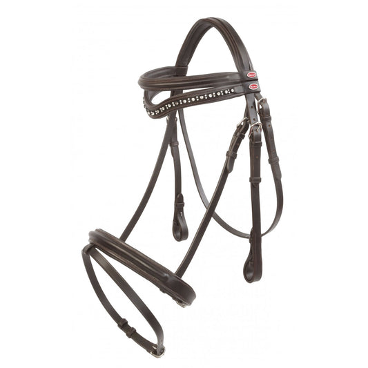 Whitaker BR073 Lynton Flash Bridle with 2 Browbands