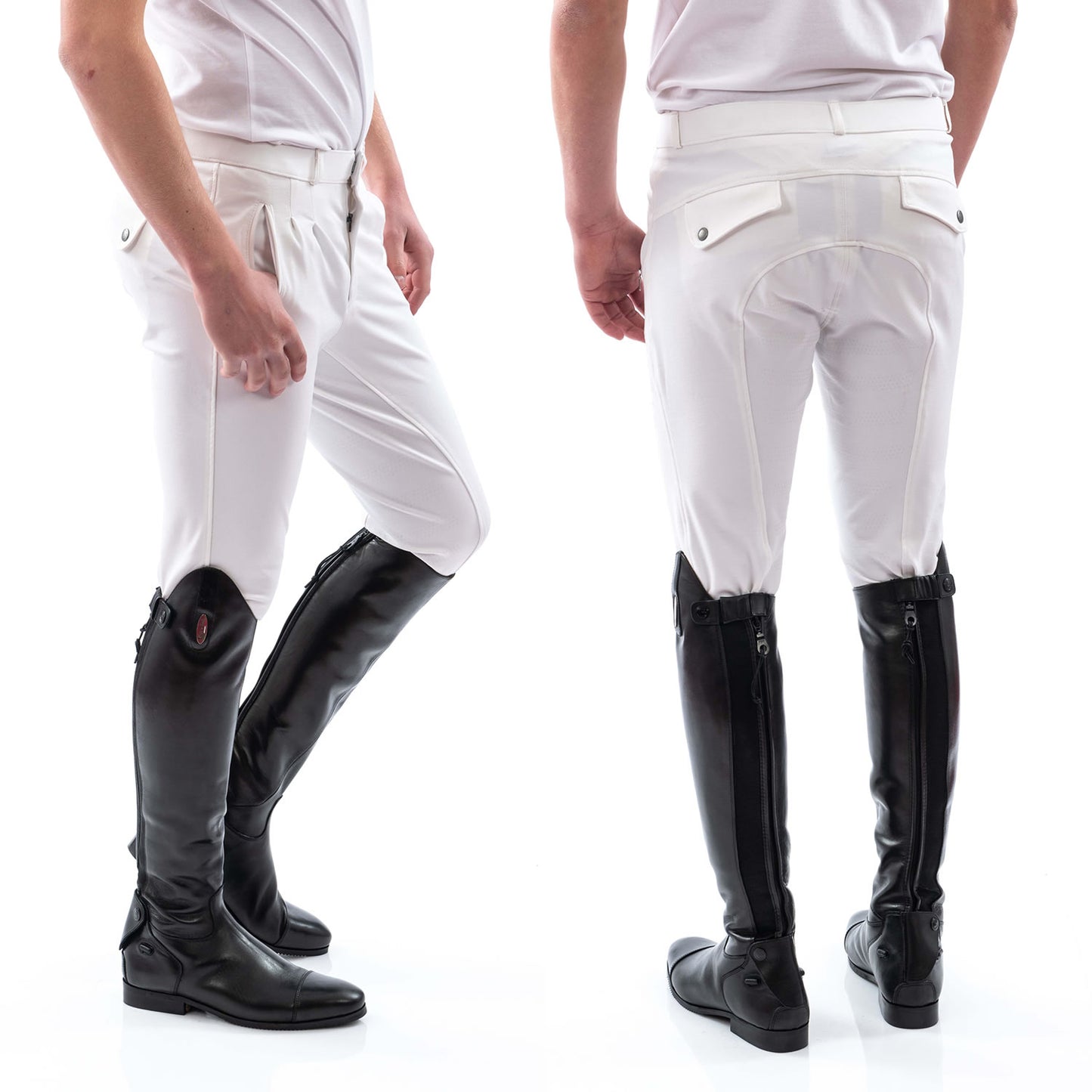 Whitaker B142M Miami Mens Breeches with Silicone Seat