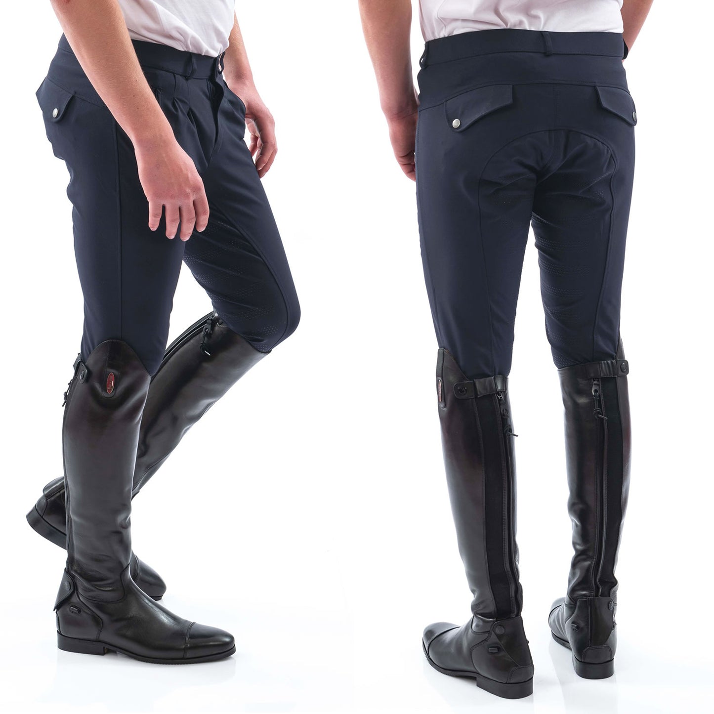 Whitaker B142M Miami Mens Breeches with Silicone Seat