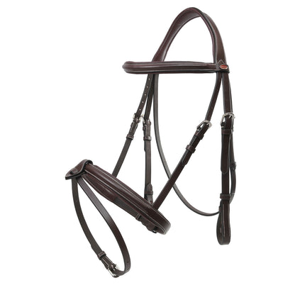 Whitaker BR051A Eastwood Raised Flash Bridle with Reins