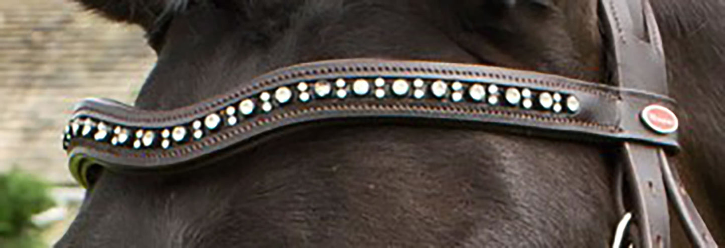Whitaker BR073BB Lynton Curved Diamante Browband