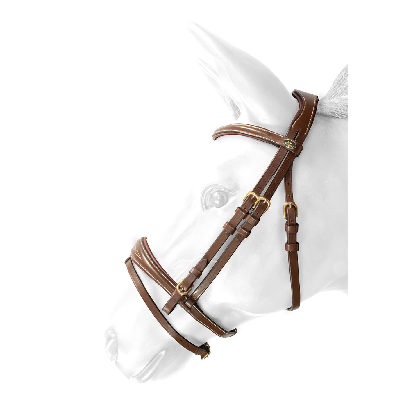 Whitaker BR100 Venice Flash Bridle with Reins