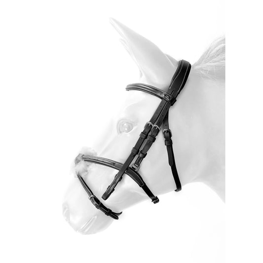 Whitaker BR101 Vienna Mexican Bridle with Reins