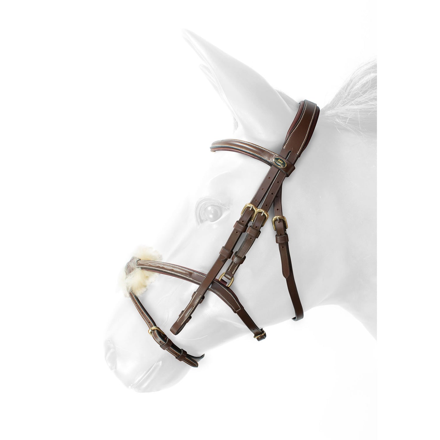 Whitaker BR101 Vienna Mexican Bridle with Reins