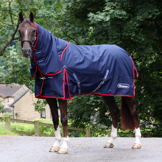 Whitaker R441 Rastrick V2 0g Fixed Neck Turnout Rug Navy