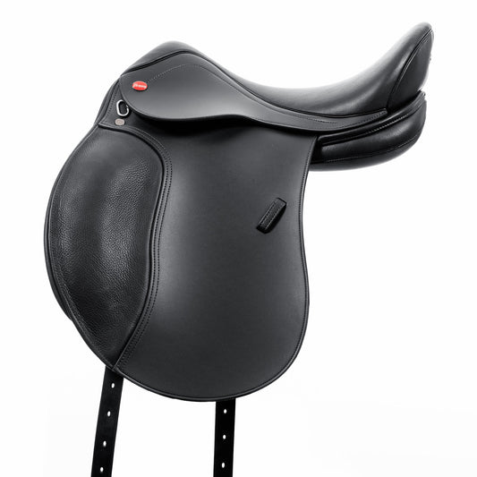 Whitaker JWS047 Jack Pony Dressage Saddle Black - 16.5"