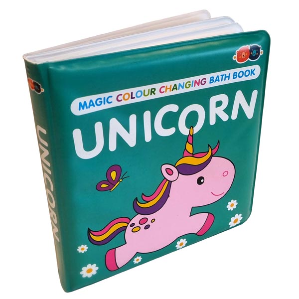 Colour Changing Bath Book: Unicorn