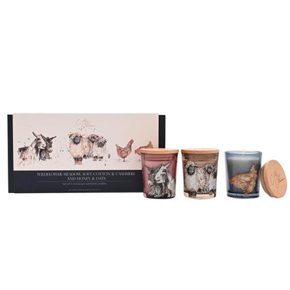 Meg Hawkins Mini Candle Set: The Farm
