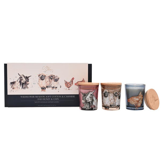 Meg Hawkins Mini Candle Set: The Farm