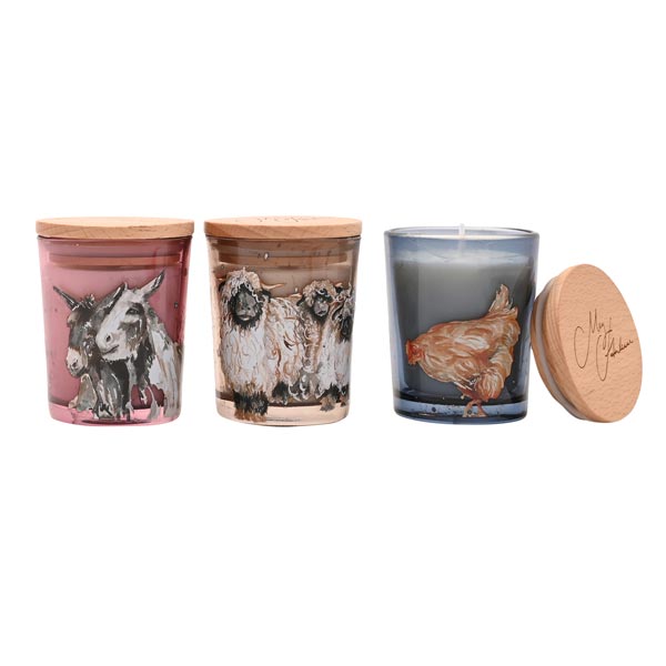 Meg Hawkins Mini Candle Set: The Farm