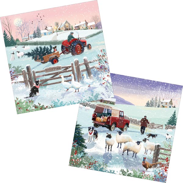 Christmas Cards: On the Farm
