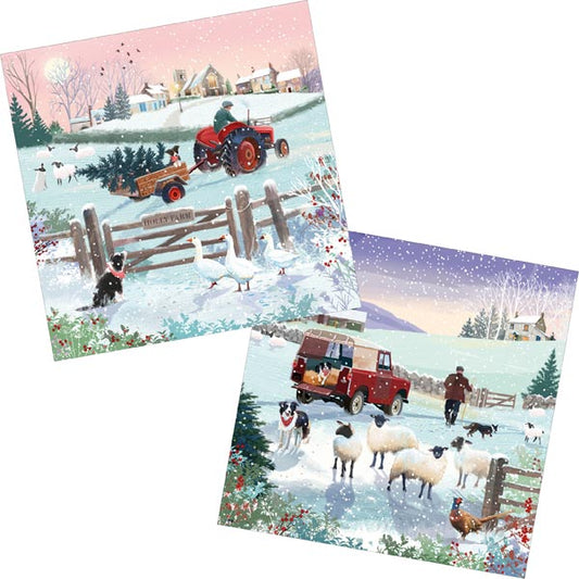 Christmas Cards: On the Farm