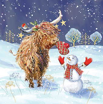 Premium Ling Christmas Cards: Highland